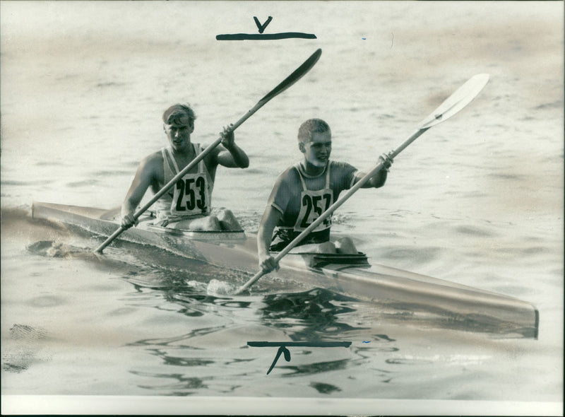 Rolf Peterson, Gunnar Utterberg - Vintage Photograph