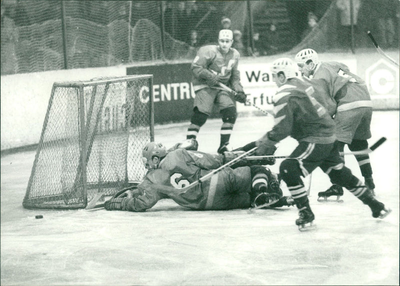 Erfurt ice hockey tournament 1969 - Vintage Photograph