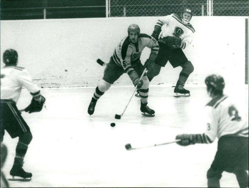 Ice hockey tournament SC Dynamo Berlin - HC Dukla Jihlava - Vintage Photograph