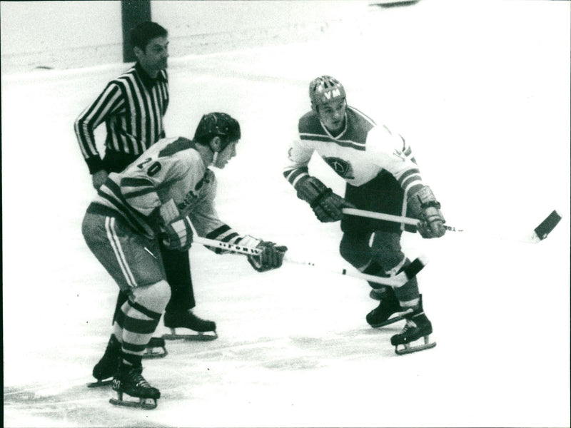 Ice hockey tournament SC Dynamo Berlin - HC Dukla Jihlava - Vintage Photograph