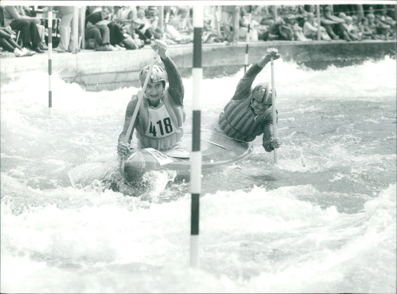 Hans-Otto Schumacher and Wilhelm Baues - Vintage Photograph