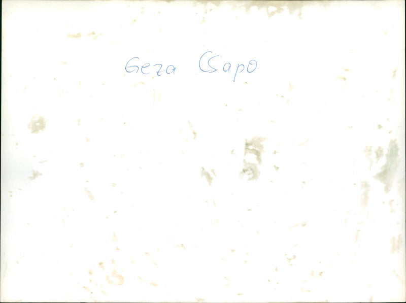 Geza Csapo - Vintage Photograph