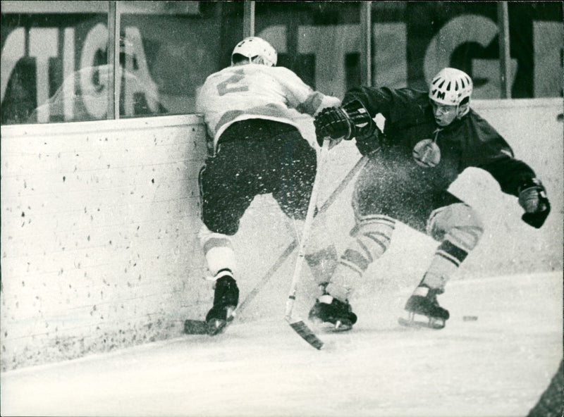 Ice Hockey World Championship 1966 - Vintage Photograph