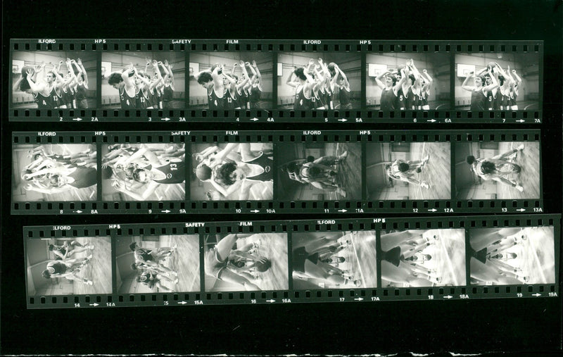 1982 ACADEMY SCIENCES BASKETBALL SECTION BASKETBA POLO TAK FILM - Vintage Photograph