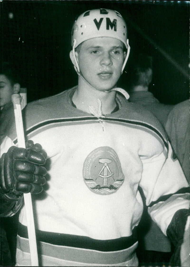 Ice Hockey World Championship - Wilfried Sock - Vintage Photograph