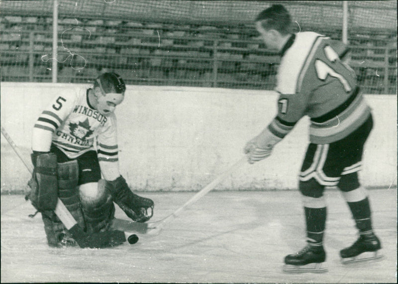 Ice Hockey World Championship - Reynolds & Noack - Vintage Photograph