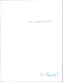 TRONIC HEPANAR RECET CHOVICH PIECE MUSIC ACHOVICH WRITT - Vintage Photograph