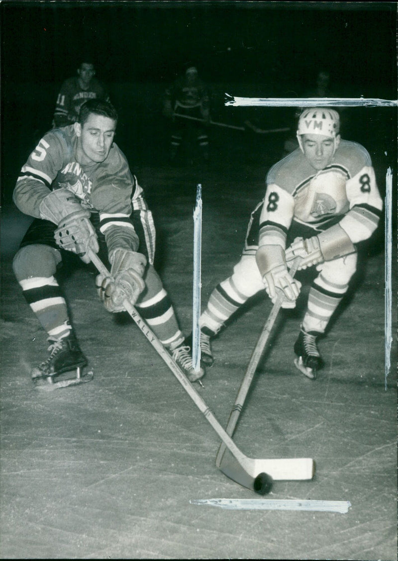 Ice Hockey World Championship - Price & Hiller - Vintage Photograph