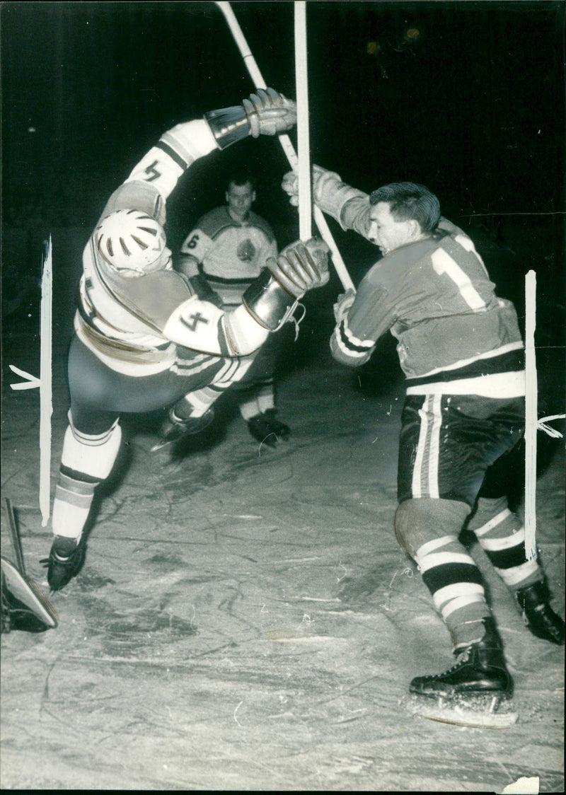 Ice Hockey World Championship - Plotka & Brown - Vintage Photograph