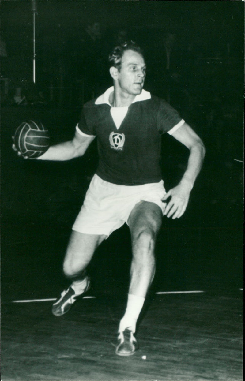 National indoor handball tournament 1958 - Vintage Photograph