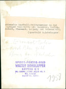 National handball city tournament 1958 - Vintage Photograph