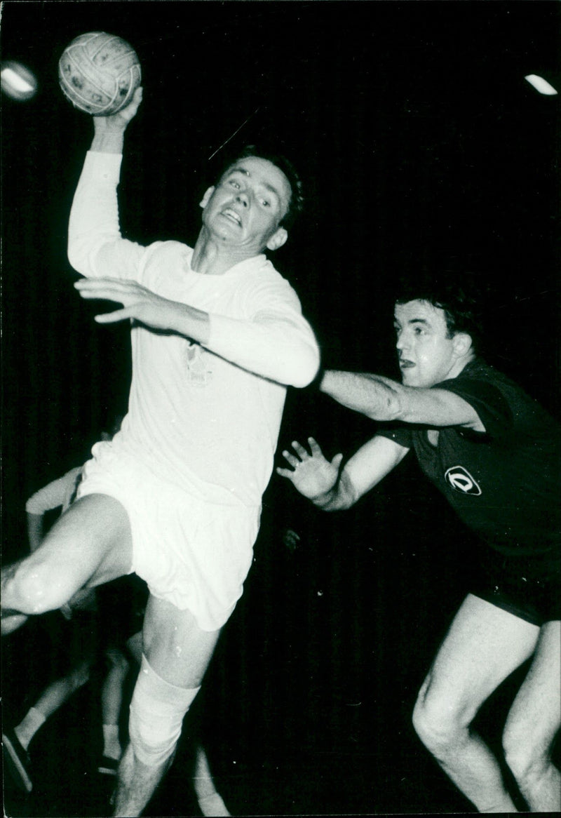 Handball game SC DHfK Leipzig - Dynamo Leipzig - Vintage Photograph