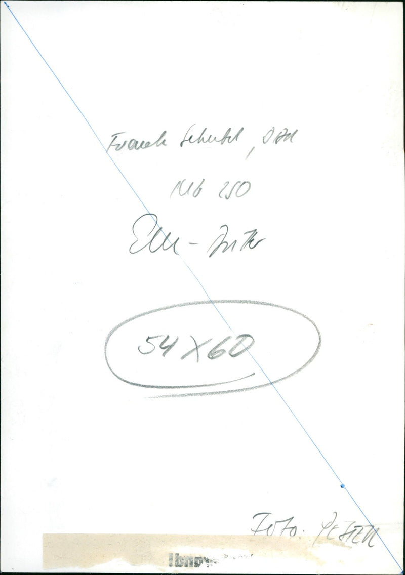 Frank Schubert - Vintage Photograph