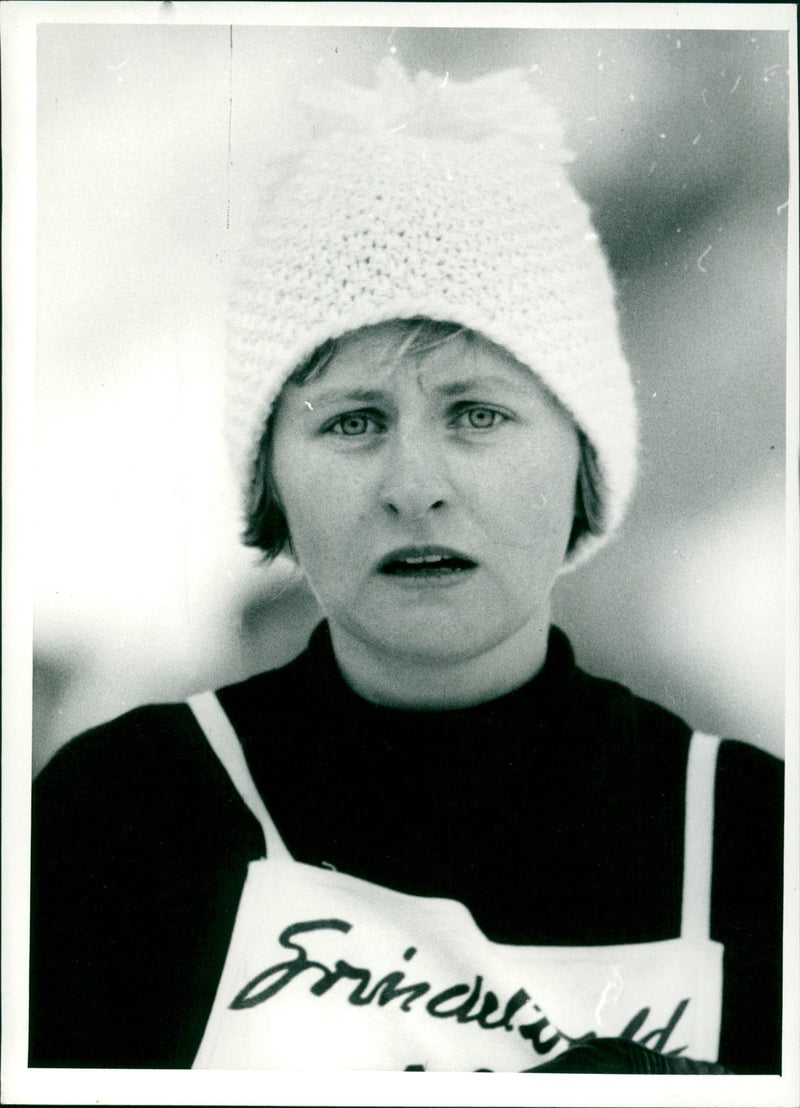 Skier Anne Heggveit - Vintage Photograph