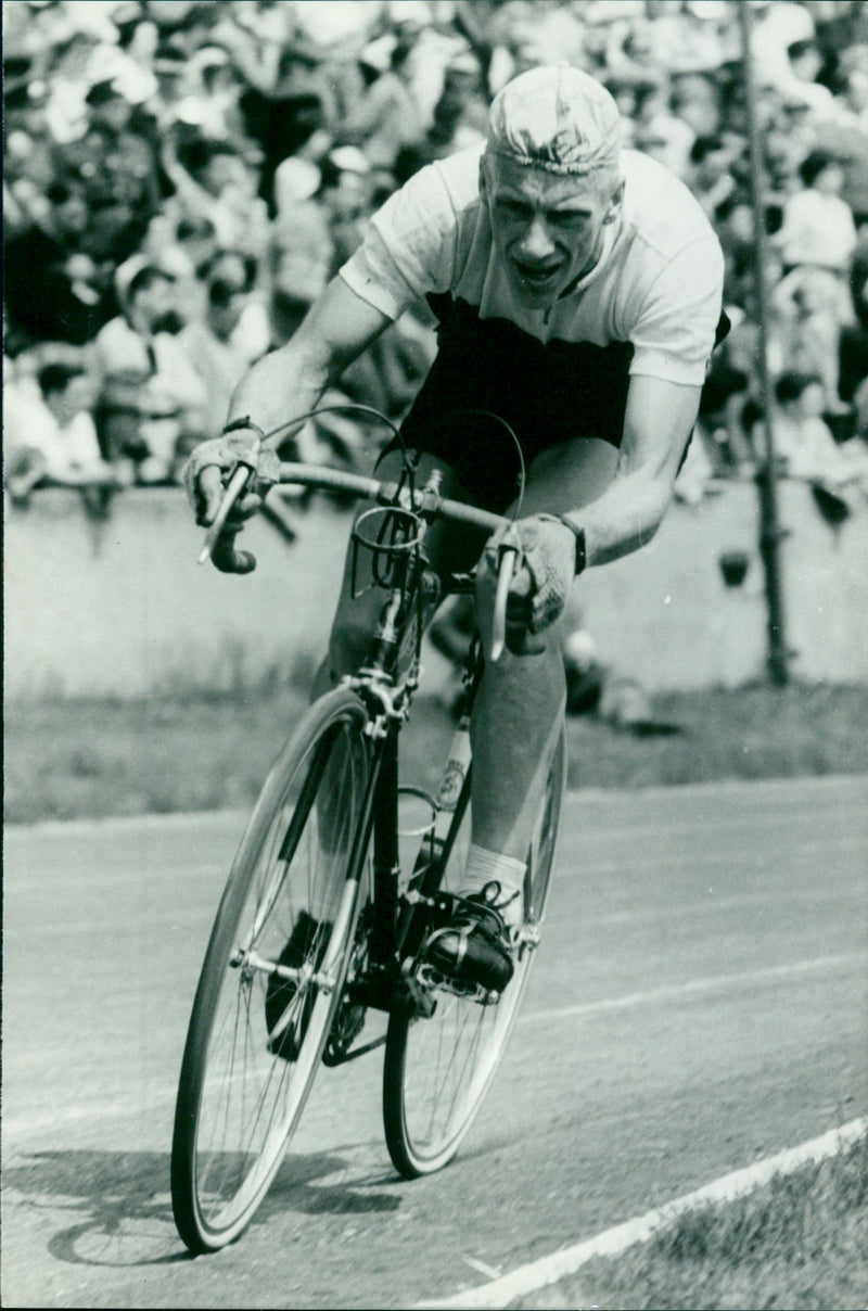 Wiesław Podobas at the International Peace Tour - Vintage Photograph