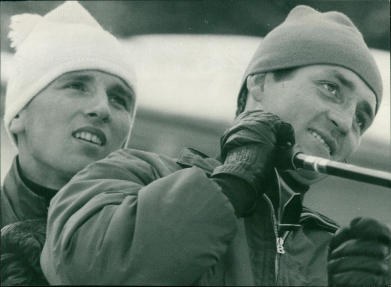 Ernst Scherzer and Peter Lützendorf - Vintage Photograph