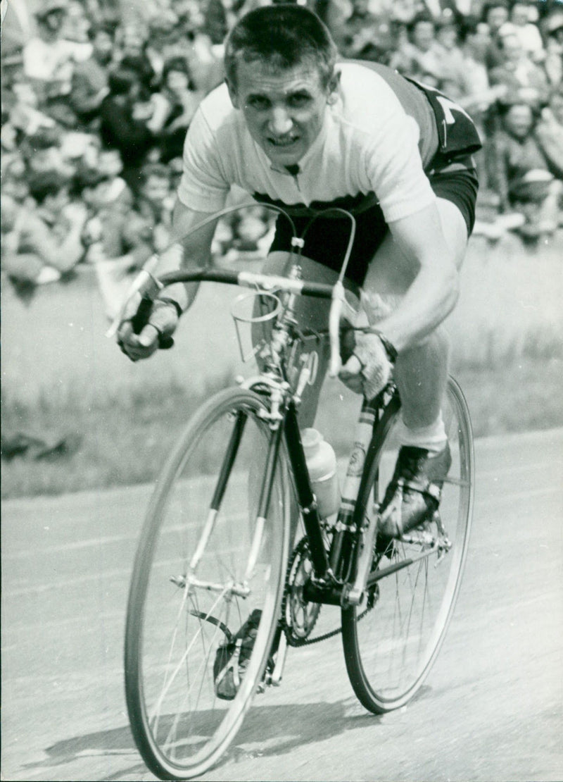 Stanisław Gazda at the 1960 International Peace Tour - Vintage Photograph