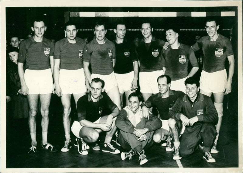 Handball team - Vintage Photograph