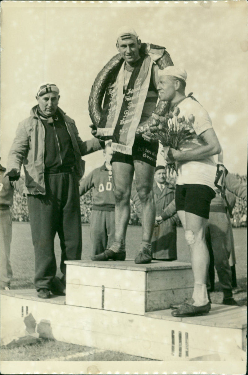 Peace ride 1957 - Vintage Photograph