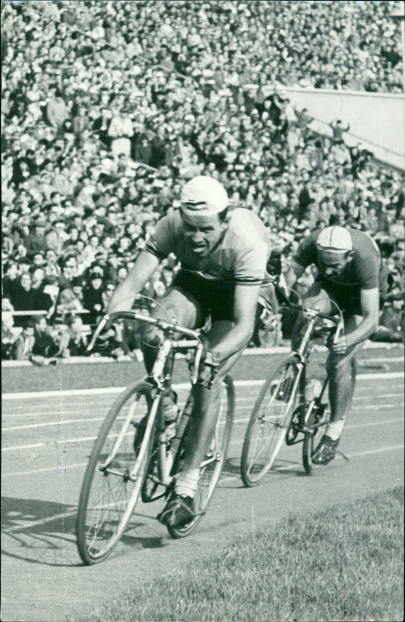 Peace ride 1957 - Vintage Photograph