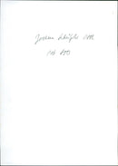 Jochen Schützler - Vintage Photograph