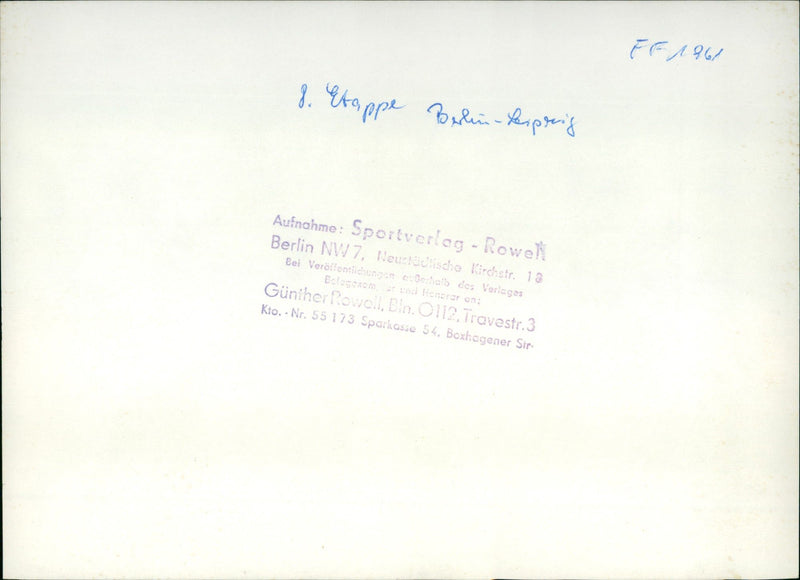 International Peace Tour 1961 - Vintage Photograph