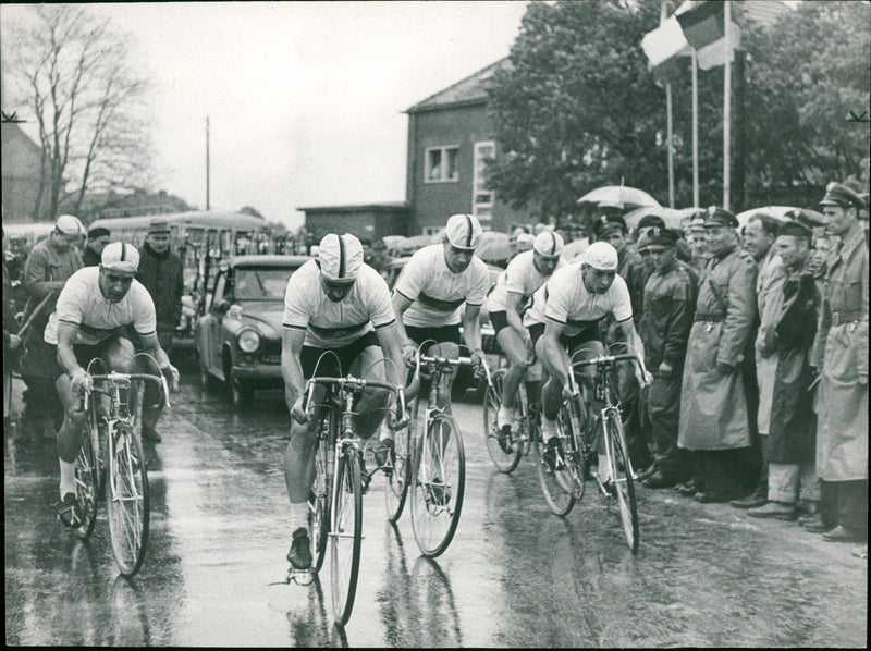 International peace trip - Vintage Photograph