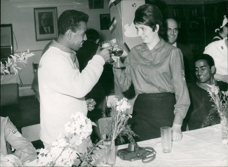 International peace trip - Vintage Photograph