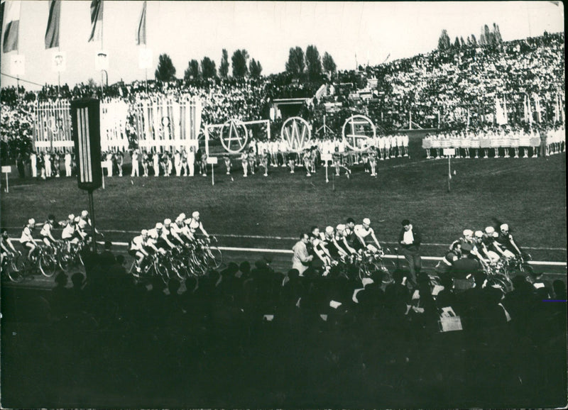 International peace trip - Vintage Photograph