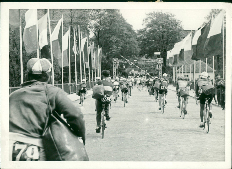 International peace trip - Vintage Photograph