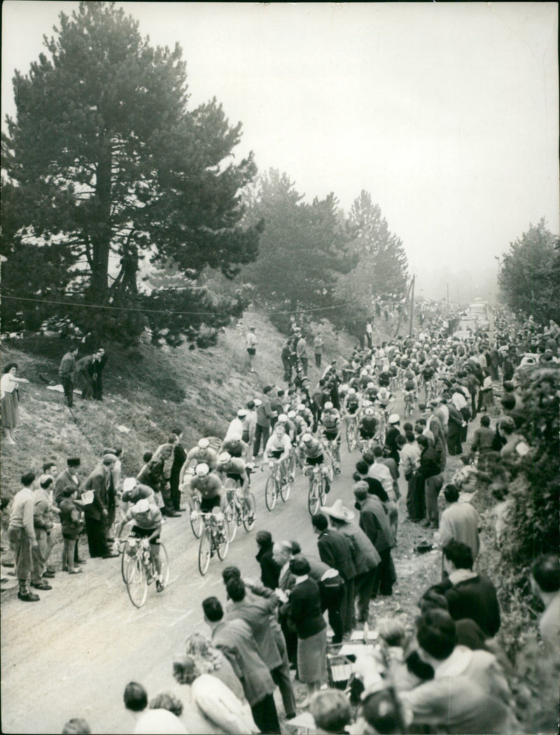 World Championships in Road Cycling 1958 - Vintage Photograph