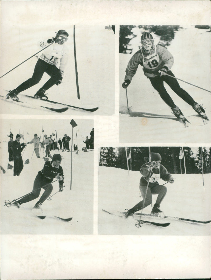 Inger Bjørnbakken, Liv Jagge-Christiansen, Astrid Sandvik and Marit Haraldsen - Vintage Photograph