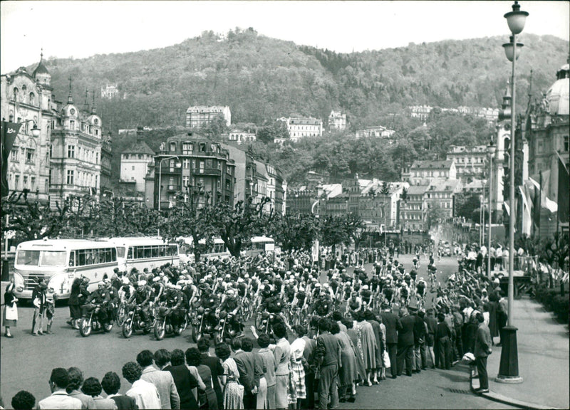 International Peace Tour - Karlovy Vary - Vintage Photograph