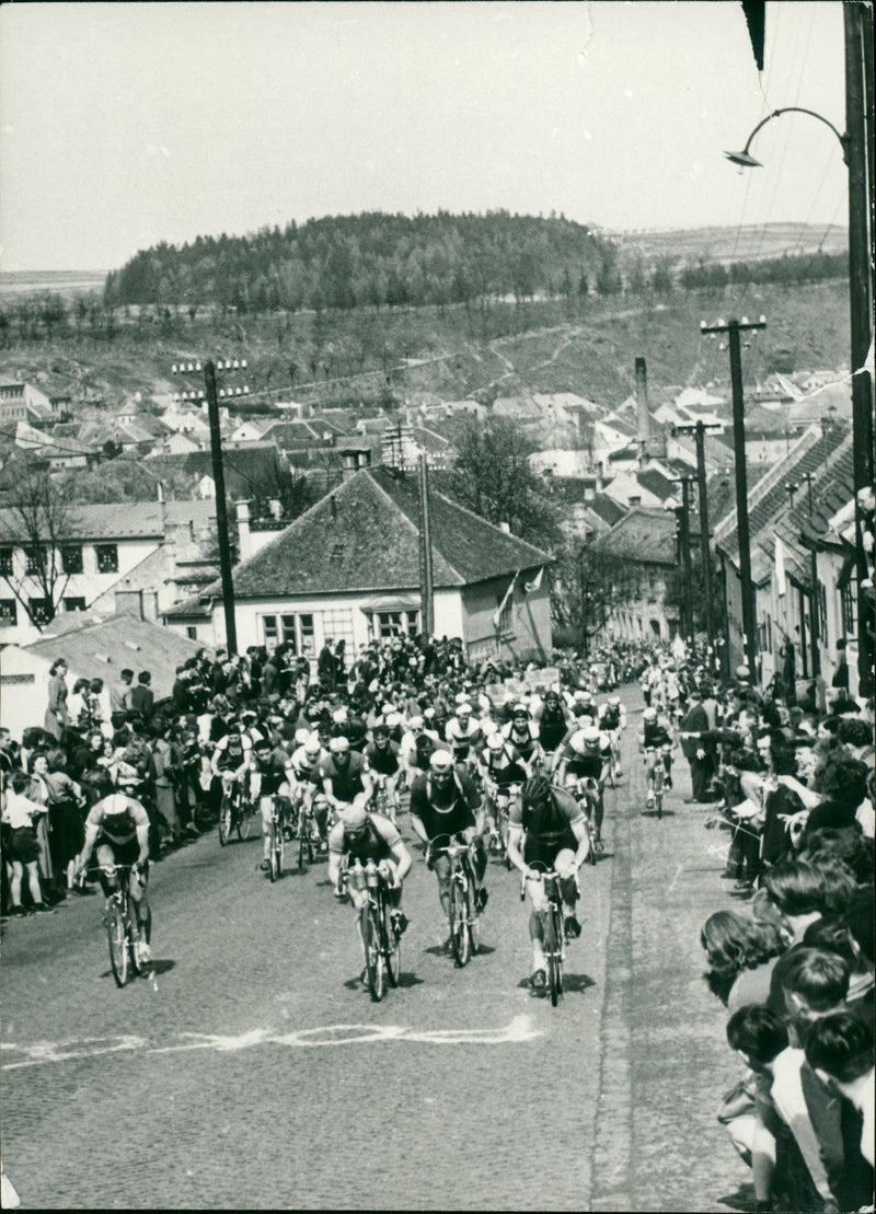 International Peace Tour - Třebíč - Vintage Photograph