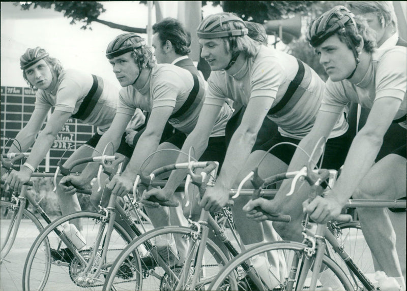 International Olympic Prize / Road Bike Race 1975 - Vintage Photograph