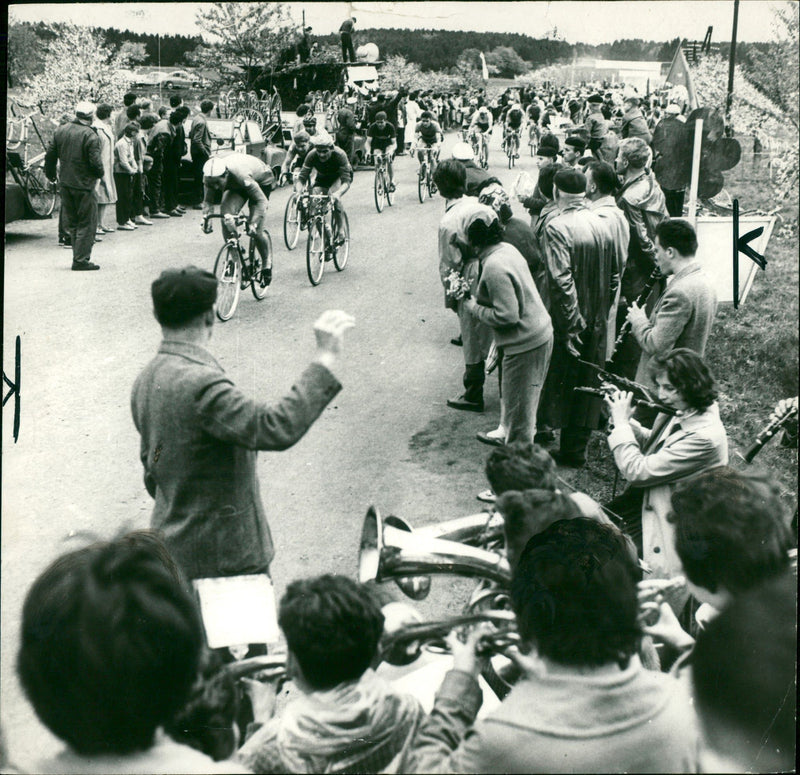 Championships in cycling - Vintage Photograph