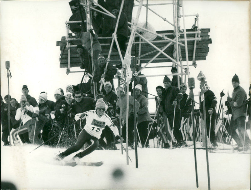 1968 Winter Olympics - Vintage Photograph