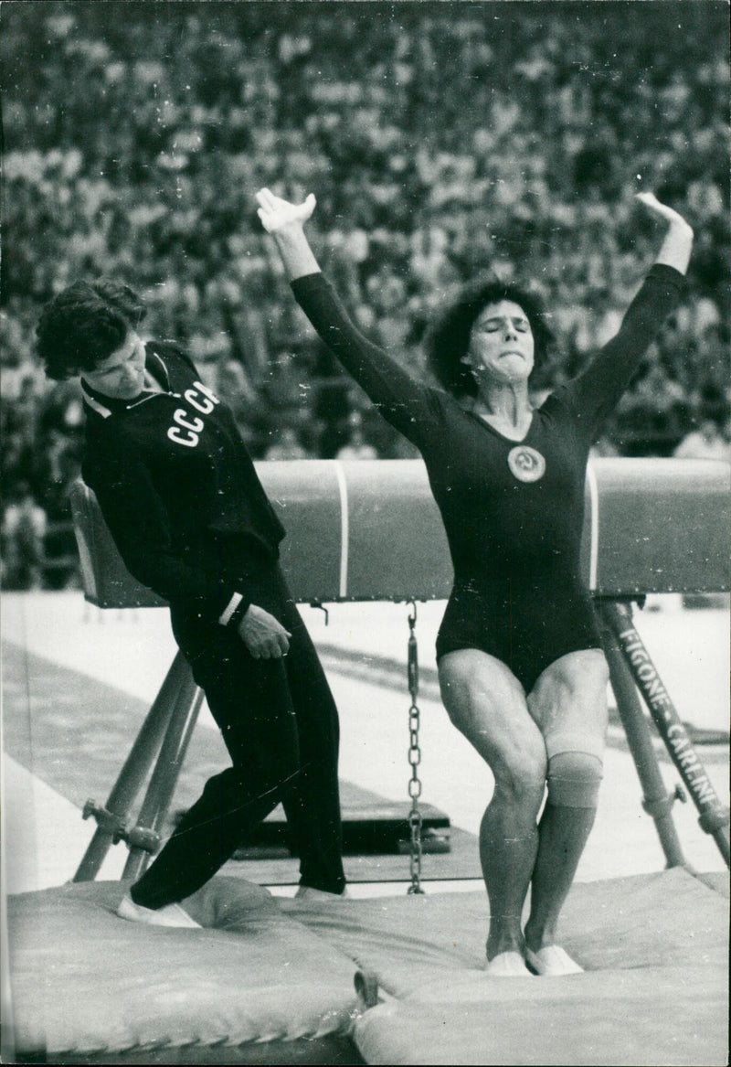 Soviet gymnast - Vintage Photograph