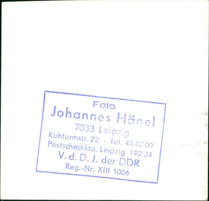 Johannes Hänel - Vintage Photograph