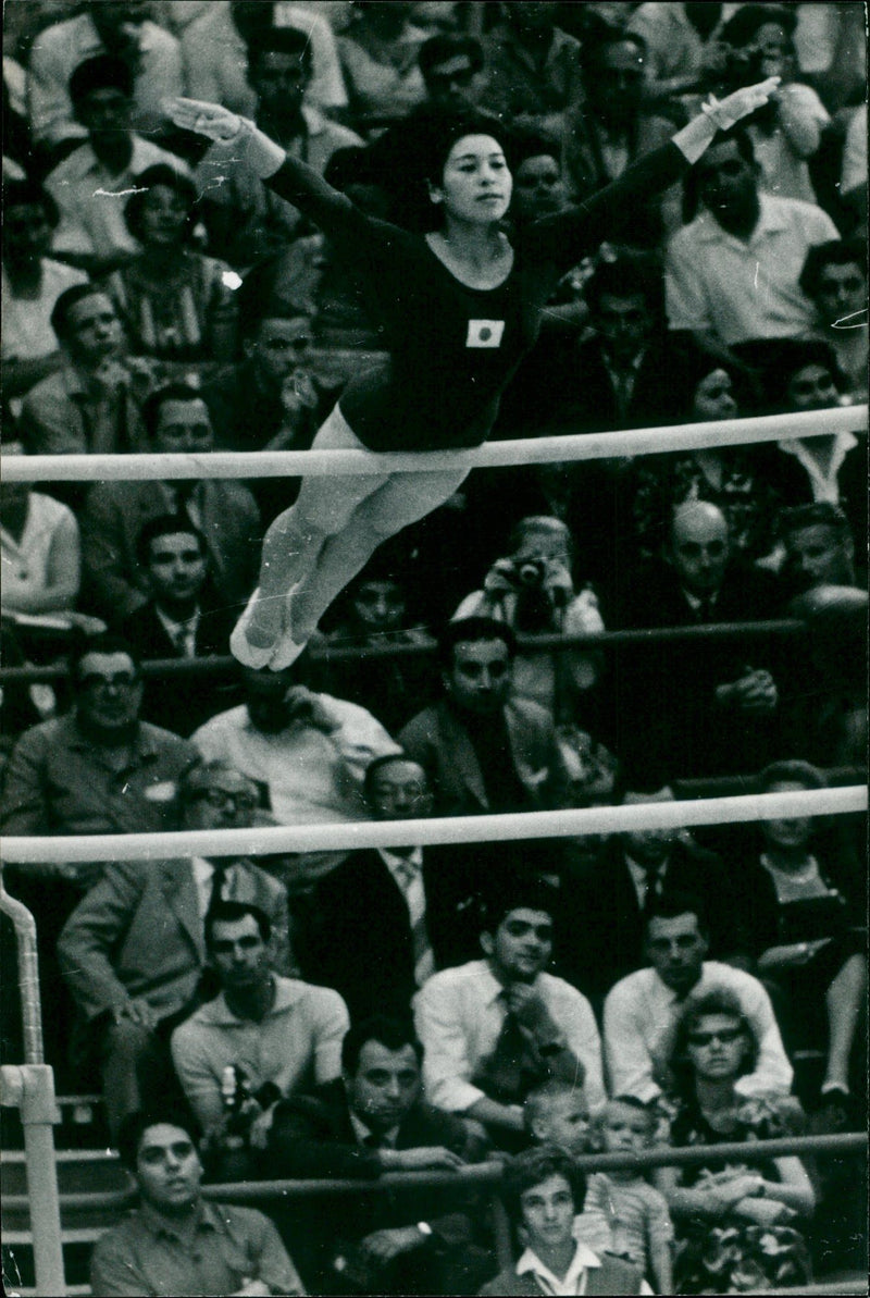 Japanese gymnast - Vintage Photograph