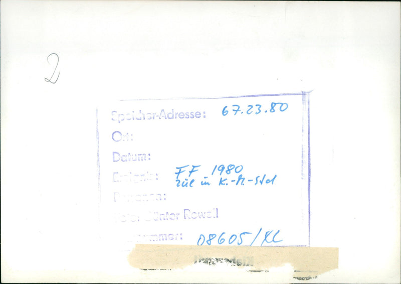 Peace trip 1980 - Vintage Photograph