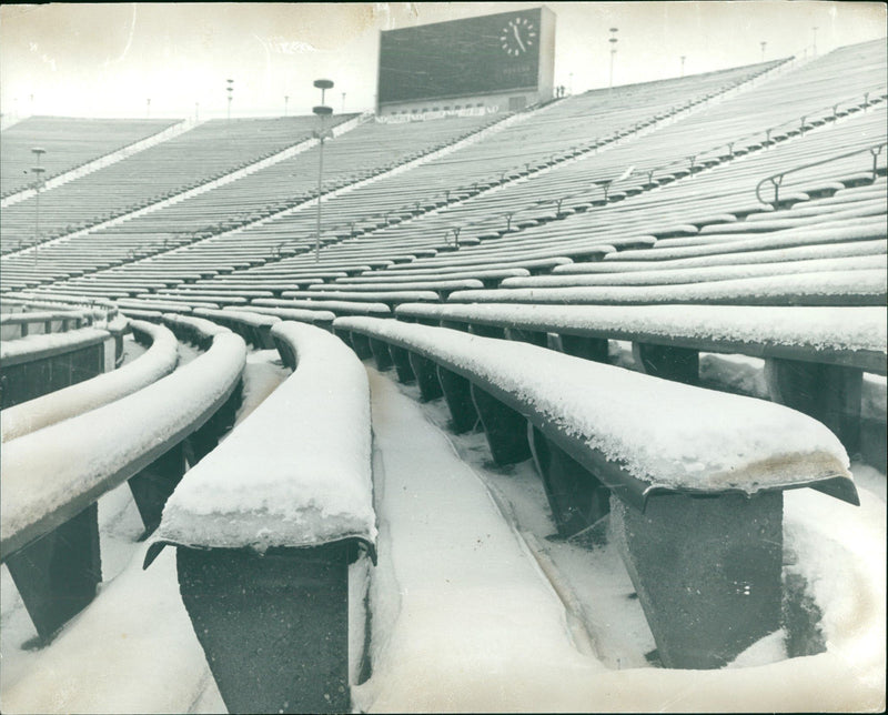 Leipzig Central Stadium - Vintage Photograph