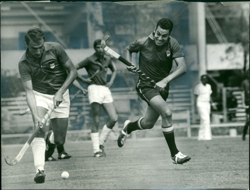 1968 Summer Olympics (hockey) - Vintage Photograph