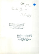 TURNEN HERBERT LACHMANN FOUNDERS LEIPZIG FILM FESTIVAL - Vintage Photograph