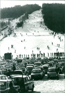 1986 LOIDEN REISENKASSE PUMSAU RAMSAU DACHSTEIN ESTEN WINTER - Vintage Photograph