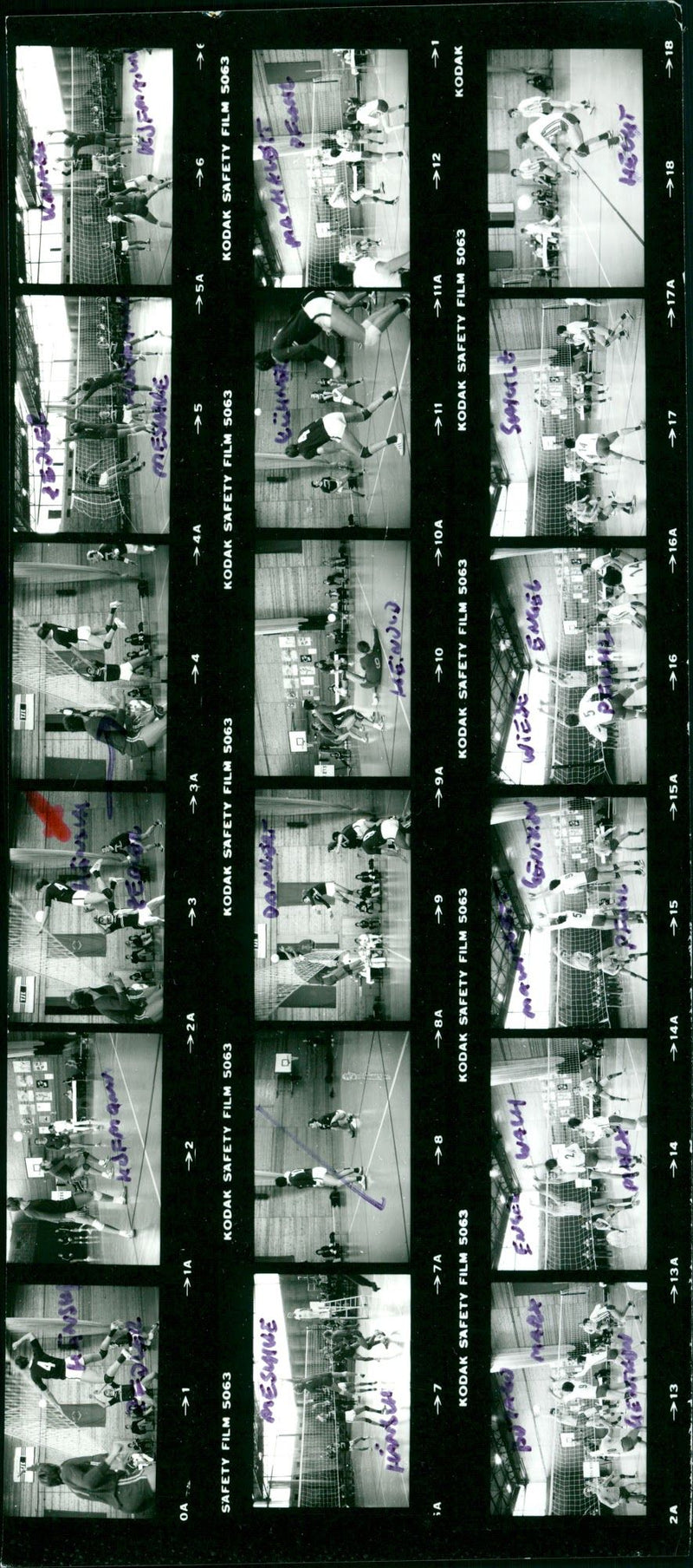 VOLLEYBALL KODAK SAFETY FILM EWE SUURTE MEADOW PIJA AODR CITRBAP - Vintage Photograph