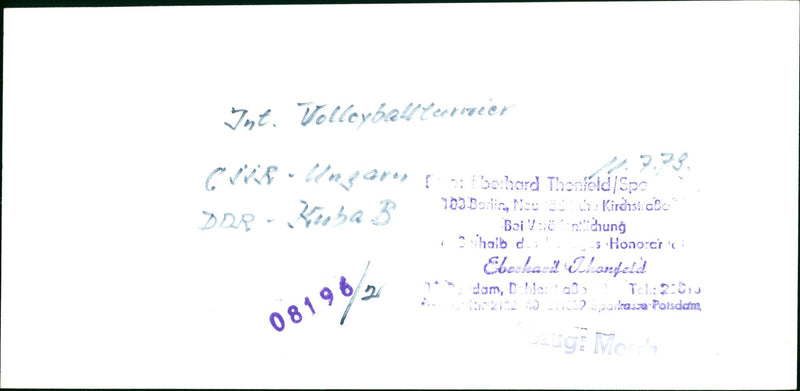 KODAK TRI PAN FILM TRX TAN FILTJOT VOLLEYBALL PLAYER GIVBLMGARES - Vintage Photograph