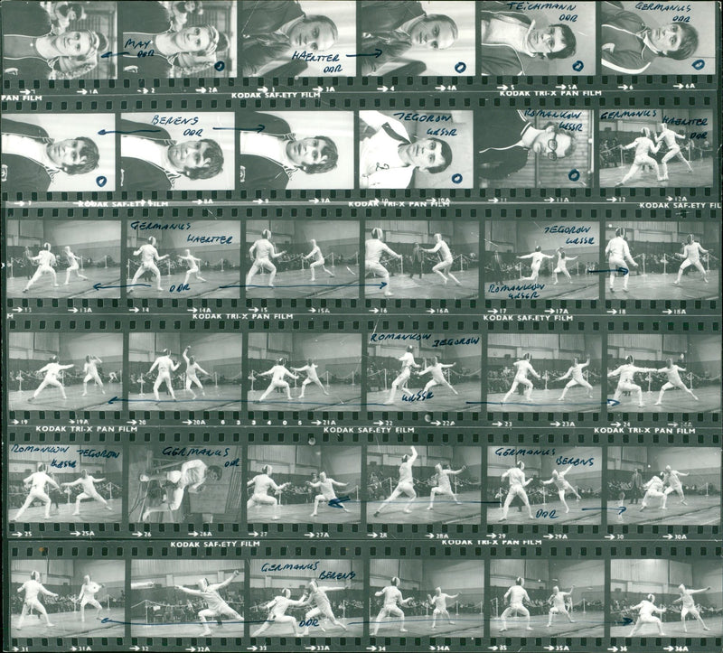 1977 BERLIN DYNAMO KODAK SAFETY FILM TRI PAN MONUS VANHA KOW LET - Vintage Photograph