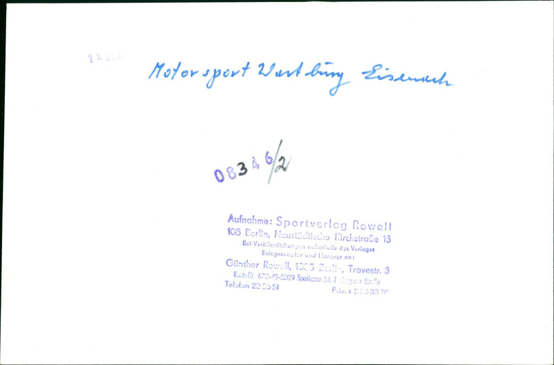 ETY FILM KODAK TRI PAN GUNTHER - Vintage Photograph