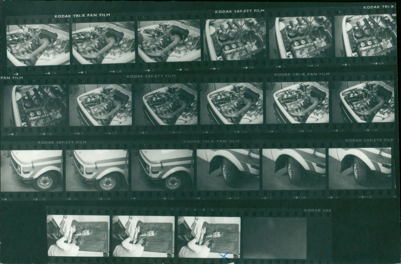 ETY FILM KODAK TRI PAN GUNTHER - Vintage Photograph